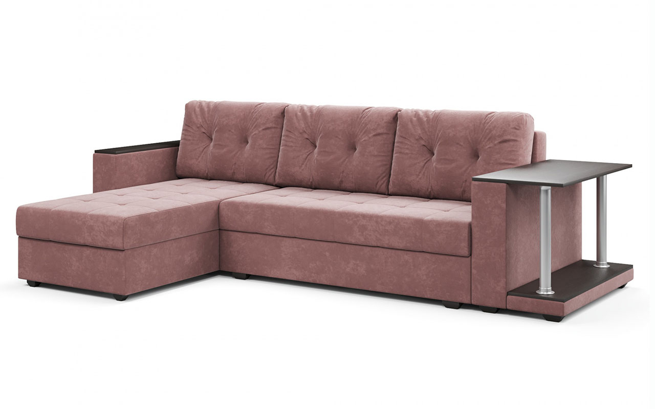 Gupan Диван-кровать угловой со столом Атланта 10 Классик