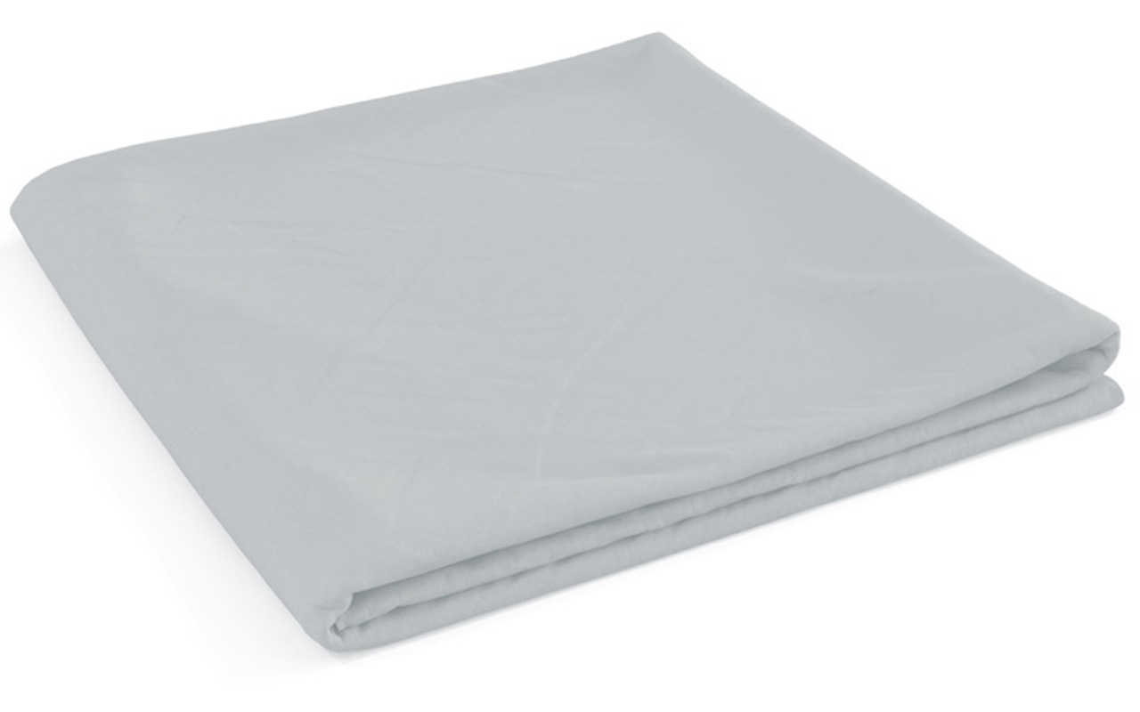 фото: Постельное Белье Райтон Cotton Cover простыня на резинке 34 см светло-серый 90x200 см